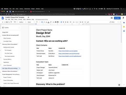 How-to: write a design brief for a design project