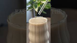 Healthy Banana Cashew Smoothie | 4 Simple Ingredients for a Protein-Packed Drink