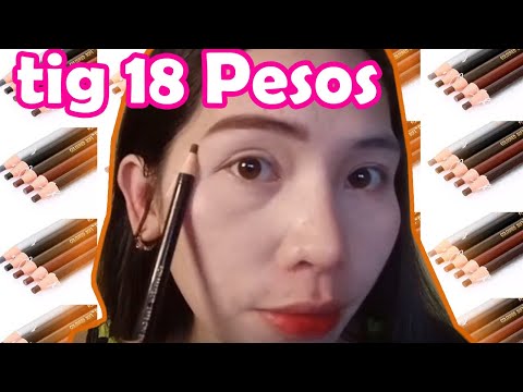 18 Pesos Peel Off Eyebrow Pencil from Novo Lazada - Murang Eyebrow Review - Novo Eyebrow