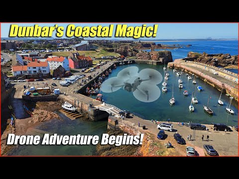DJI Mini Drone: Dunbar Harbour Scotland Gem!