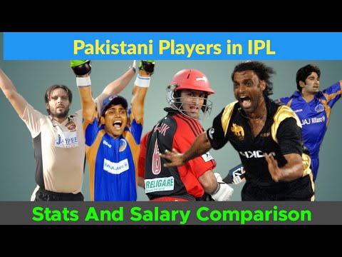 Pakistani Players IPL Stats And Salary Comparison