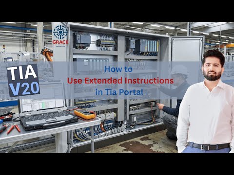 Extended Instructions in Siemens PLC using TIA Portal
