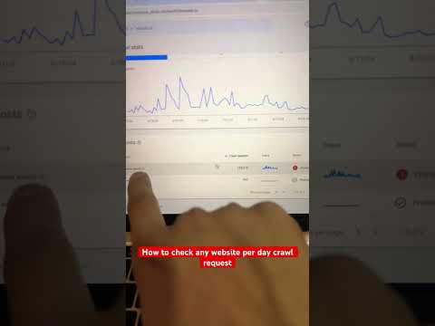 How to check any website per day crawl request  #seo #searchengineoptimization