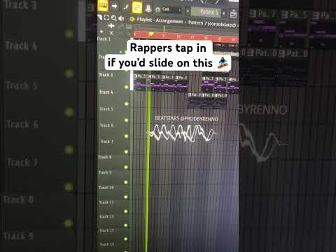 First Beat On FL Studio 👽 #flstudio #rappers
