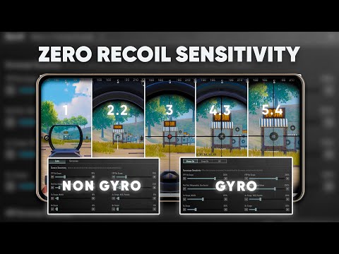 How To Make Your Own Zero Recoil Sensitivity | BGMI