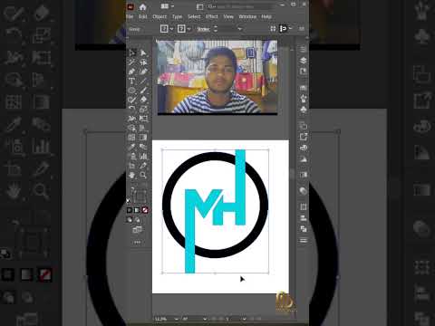 MH Logo Deshign  / Deshigner Sohan /  #facebookpage #freelancer #trendingshorts #vairalshort