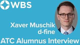 ATC Alumnus Testimonial - Xaver Muschik - d-fine