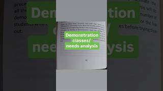 Demonstration class/ needs analysis #teacherpreneur #teacher #teachers #teacherlife #education