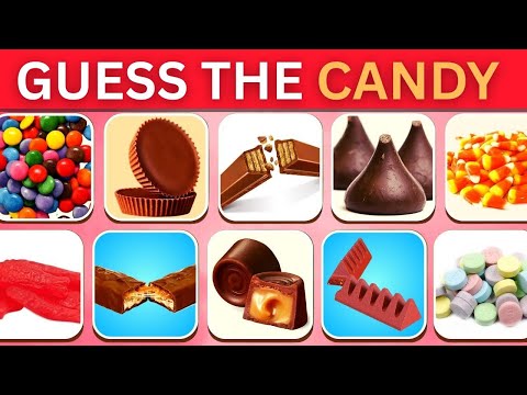 Guess the Candy by Emoji & Word Clues 🍬 | 50 Fun Candy Riddles Challenge! guess the word by emoji