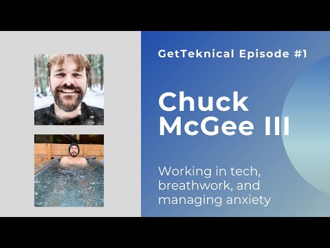 Episode #1 - Using breathwork and sitting in ice to deal with stress at work with Chuck McGee III
