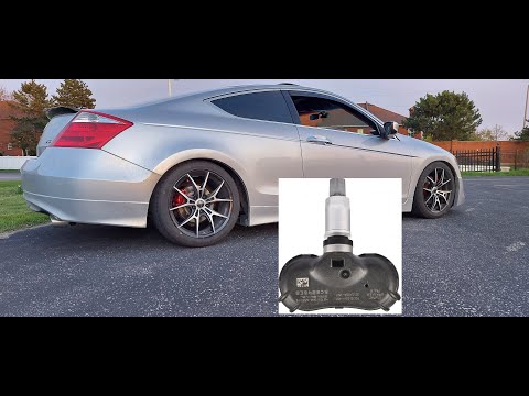 Honda Accord TPMS Tire Pressure Sensors Issues Fixed