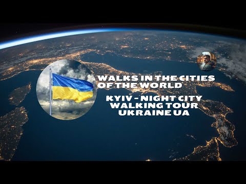 Kyiv - night city walking tour Ukraine UA