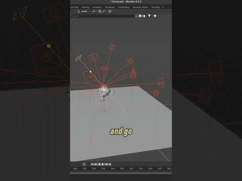 Control All Lights with One Object in Blender – 30-Second Trick!