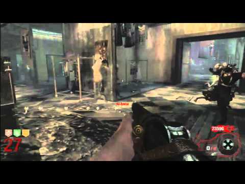 Black Ops Zombies Wall Shot gun Challenge Part 9/9 Kino Solo