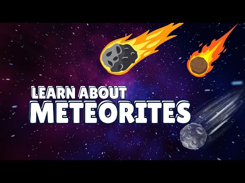 Adventurous Fun With The Solar System | KidZone Learning Channel |  Learn About #Meteorites