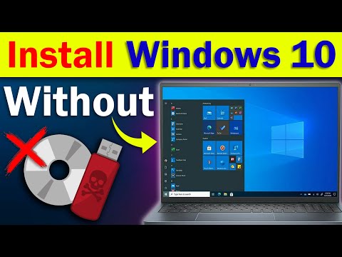 How to Install Windows 10 Without USB Pen drive or DVD | install Windows 10 Without cd or USB drive