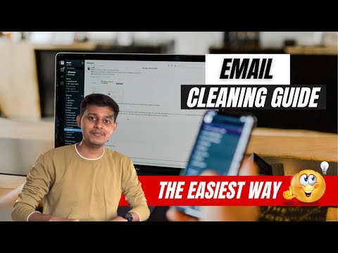 Email Inbox Cleaning Guide with Pro Tip | Declutter & Organize Your Emails// @UnzipTech //