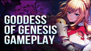 Mobile RPG with Visual Novel twist / Mobile Gameplay / Goddess of Genesis
