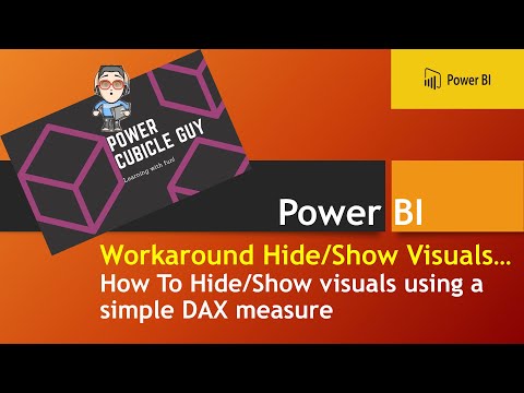 Power BI: Workaround Hide/Show Visuals…How To Hide/Show visuals using a simple DAX measure