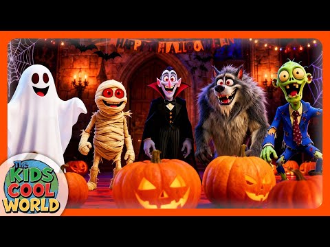 Halloween Songs | Monsters FUN Party! (Kids Sing-Along) 🎃👻🧛‍♂️