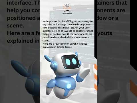 Introduction To Java FX Layouts.