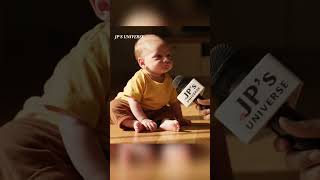 4 days baby comedy #ai #jpsuniverse #babytalk #babyspeaking #babyai #babyaitamil #babyjokes #shorts