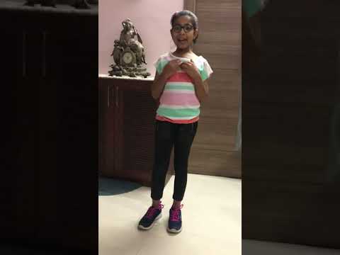 Poem Recitation “ The hot air Balloon”