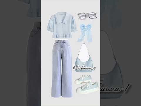 college outfit ideas 🌸✨#outfitideas #collegeoutfit #koreanstyle #koreanfashion #ytshorts #newfashion