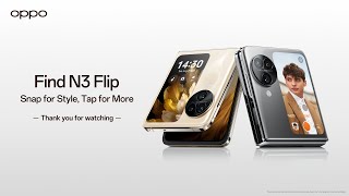 OPPO Find N3 Flip | Launch Event  #TheBestFlip