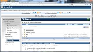 LuxSci Tutorial: Standard Wordpress Install & Setup