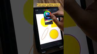 How to fill colors in Infinite painter? #infinitepaintertutorial #shorts