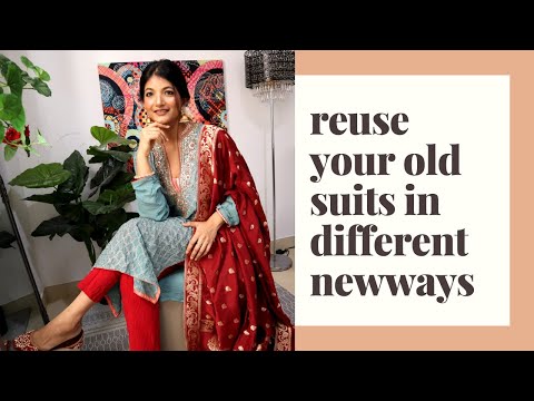 How To Look STYLISH in your OLD suits | #stylinghacks #Ideatoreuseyouroldclothes