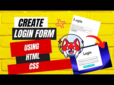 How to Create Login form Using Html Css | Tech_frds #html5 #css3 #login #webdesign