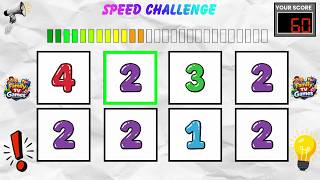 Slow to Fast Say The Word On Beat Challenge 5 | SPEED EDITION | Easy Medium Hard | Fast Rhythm Test