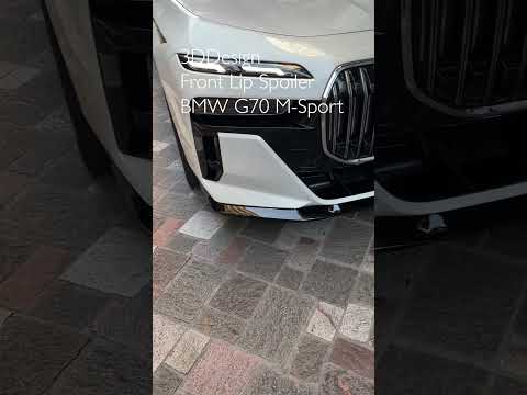 BMW 7シリーズの フロントリップスポイラー