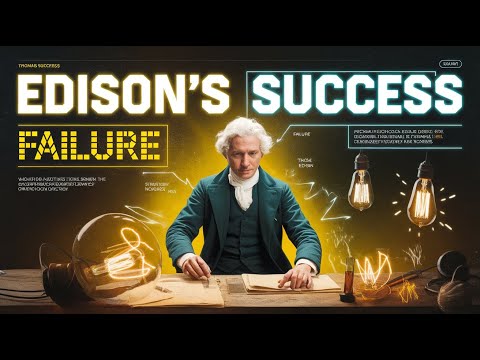 How Thomas Edison Turned Failure into Fuel for Success