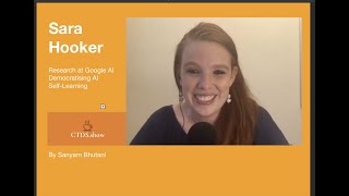 Sara Hooker | Research at Google AI | Interpretability and Model Compression | CTDS.Show #
