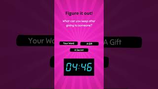 Riddle Fun: Test Your Wits! #riddlefun  #brainteasers  #mindgames