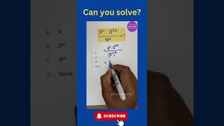 Exponent Math with 3