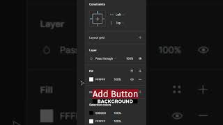 How To Create Responsive Button in Figma #Shorts #youtubeshorts