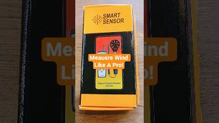 AS836 Smart Sensor Anemometer | Measure Wind Speed & Temperature Like a Pro 🌪️