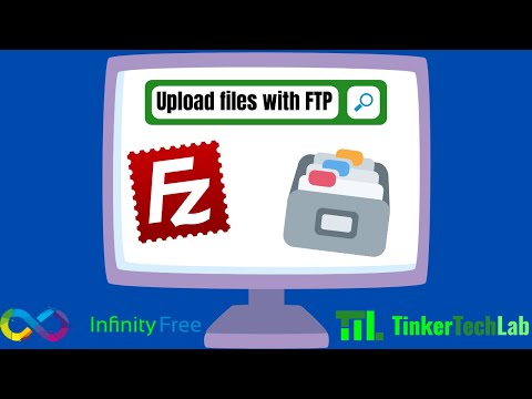Manage remote files with FTP and InfinityFree