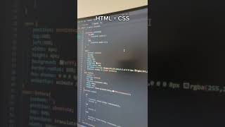 HTML VS CSS  #css #html #frontend #tecnologia