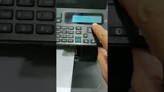 how to do hp 128fn test page print | hp laserjet pro 128fw demo page printout #shorts #reels #viral