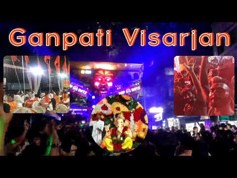 Ganpati Visarjan 2023 | Ganpati Bappa morya | #ganesh #ganpatibappa #ganpati #visarjan2023 #viral
