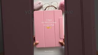 3 Apps you NEED to have on your iPad! 🤯✏️ #ipad #planner #planwithme