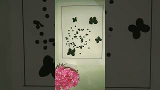 easy butterfly border design idias