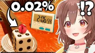 Korone Spent 2 HOURS on This Ridiculously Hard Trickshot… (TrickShot Simulator)