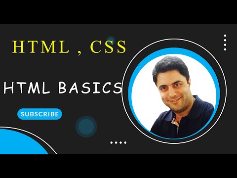 Learning HTML , CSS : HTML Basics