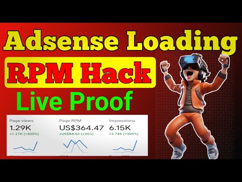 Adsense loading Method 2024 | Adsense High rpm earning method  | AdSense Se paisa Kamany ka Treka
